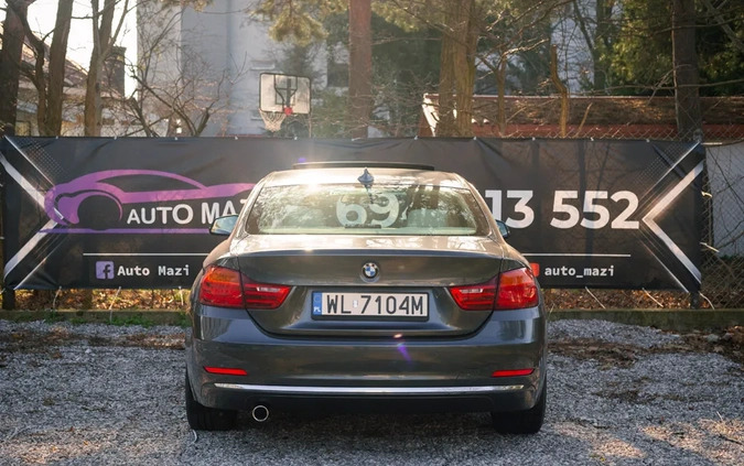 BMW Seria 4 cena 65900 przebieg: 160235, rok produkcji 2013 z Legionowo małe 781